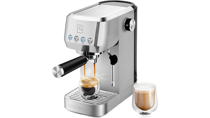 CASABREWS Espresso Machine 20 Bar, Professional Espresso Machine