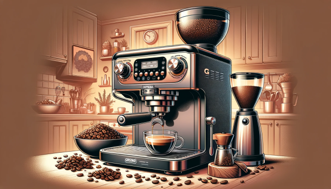 Customizable Grind Settings in Espresso Machines with Built-in Grinders-web