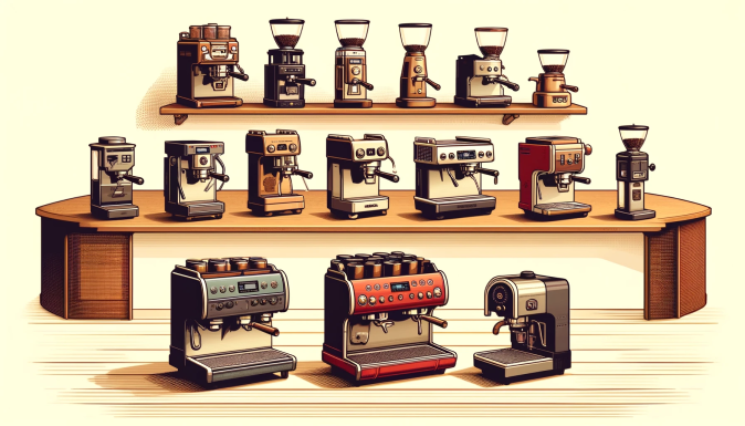 price range of espresso machines